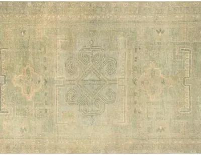 Kouang Baleko Hand-Knotted Rug - Sage - Lemieux Et Cie - Green - Green