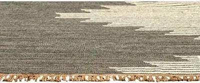 Metlili Missira Handwoven Rug - Charcoal - Lemieux Et Cie - Gray - Gray