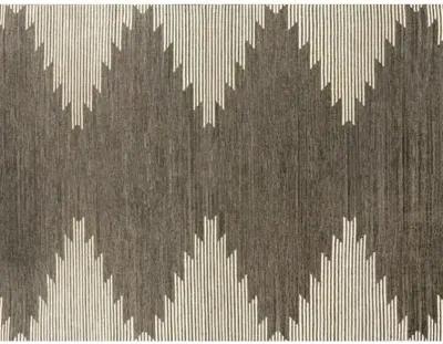 Metlili Missira Handwoven Rug - Charcoal - Lemieux Et Cie - Gray - Gray