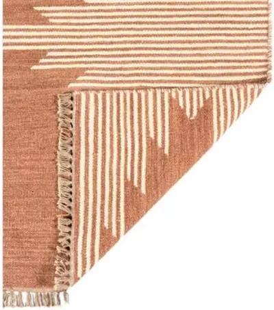 Metlili Missira Handwoven Rug - Terracotta - Lemieux Et Cie - Red - Red