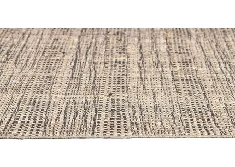 Moghar Kaffrine Handwoven Rug - Charcoal - Lemieux Et Cie - Gray - Gray