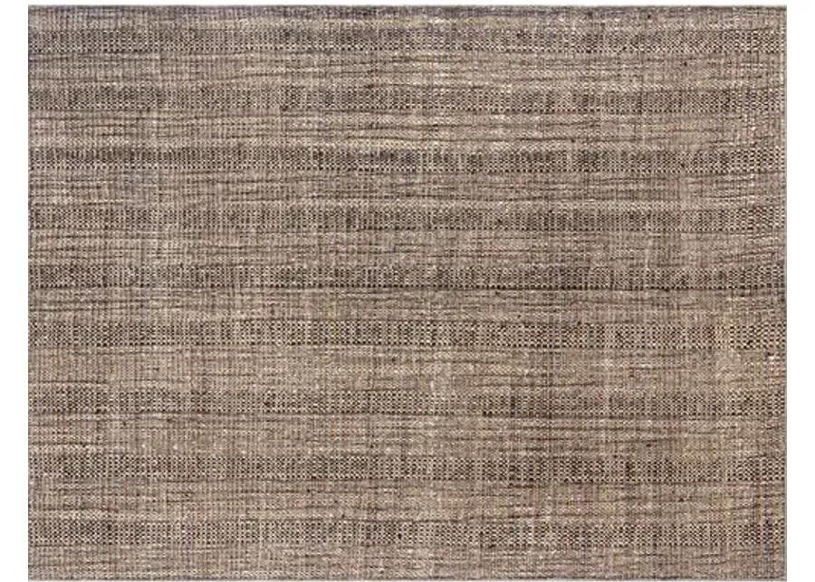 Moghar Kaffrine Handwoven Rug - Charcoal - Lemieux Et Cie - Gray - Gray