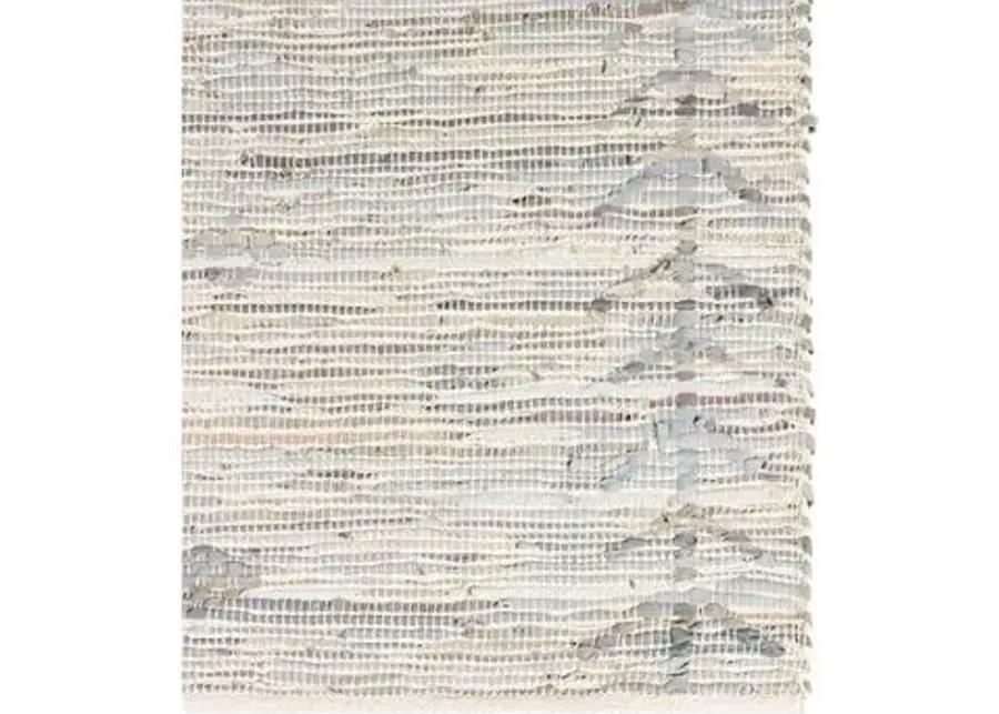 Tzah Yefri Handwoven Rug - Grey - Lemieux Et Cie - Gray - Gray