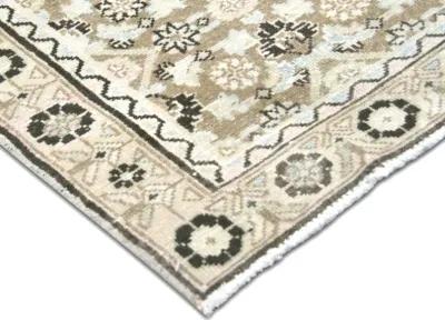 1920s Persian Malayer Rug - 3'3" x 12'3" - Nalbandian - Beige - Beige