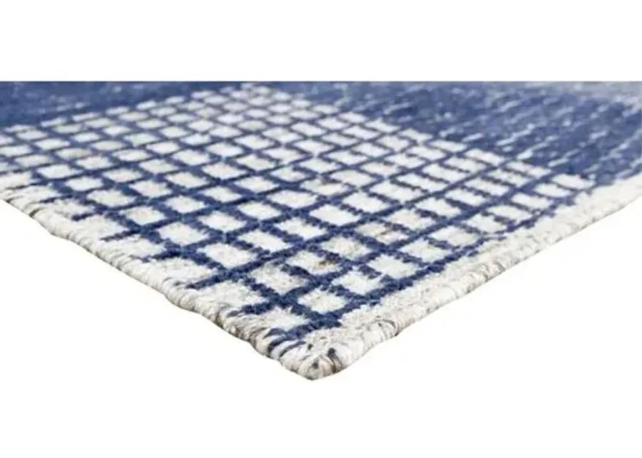 Weller Hand-Knotted Rug - Navy - STARK - Blue - Blue