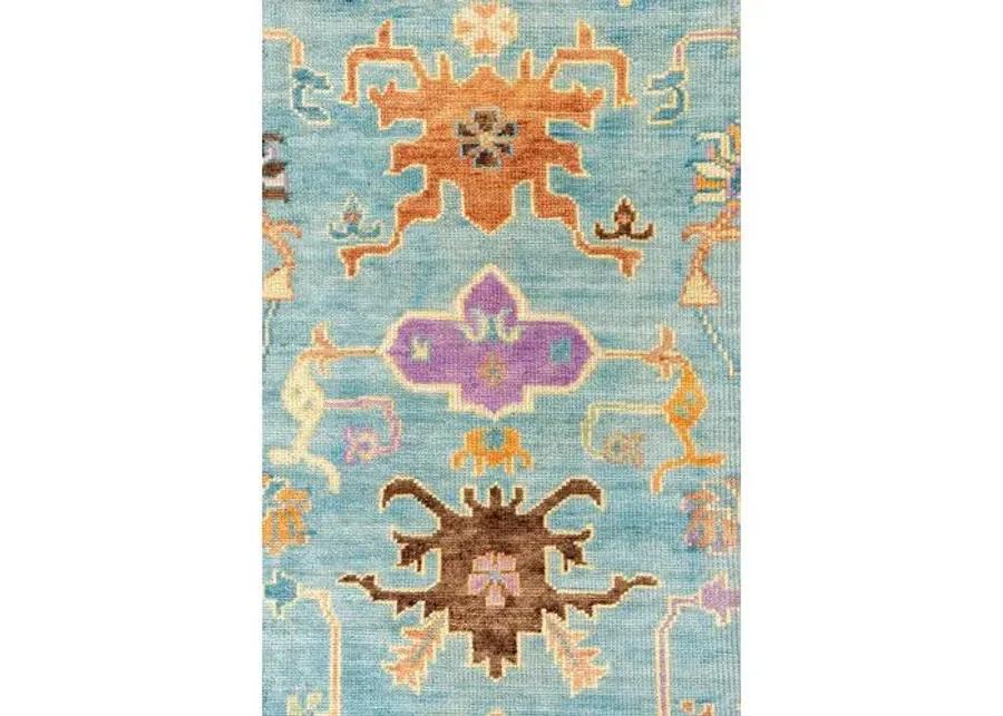 Beatrix Hand-Knotted Rug - Seascape - STARK - Blue - Blue