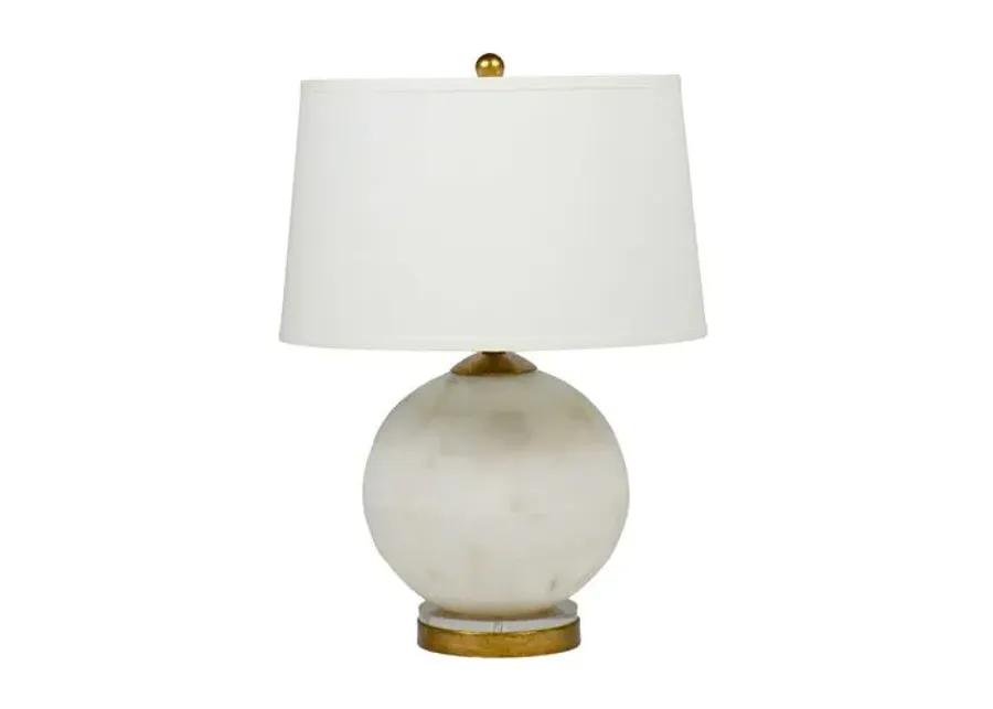 Valencia Table Lamp - Alabaster - Gabby