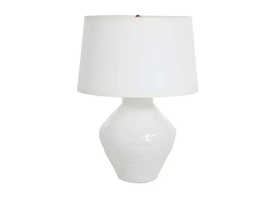 Osborn Table Lamp - Textured White - Gabby