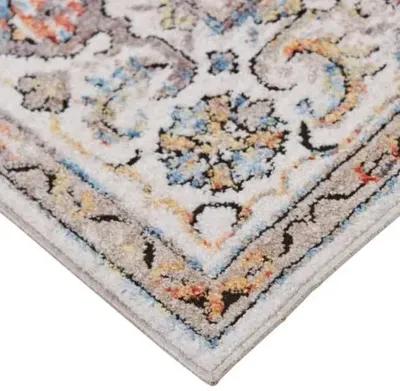 Marjorie Distressed Rug - Ivory - Ivory