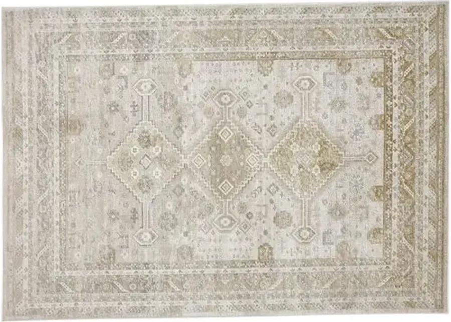 Jessa Ornamental Rug - Gold/Ivory - Gold