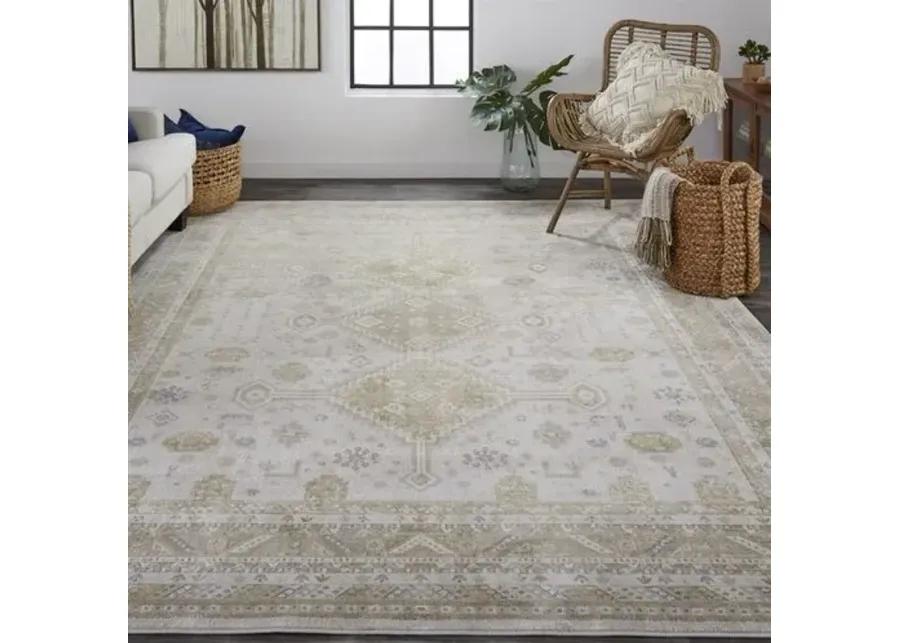 Jessa Ornamental Rug - Gold/Ivory - Gold