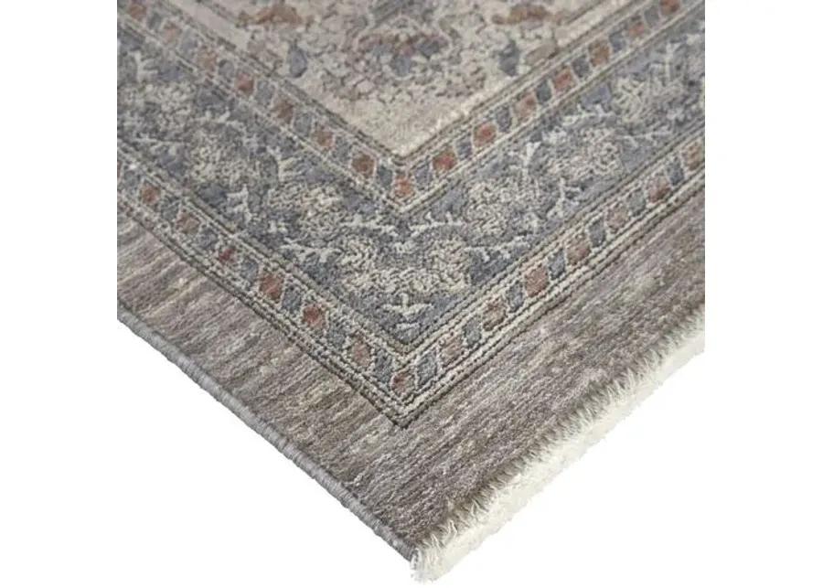 Dorothea Ornamental Rug - Gray - Gray