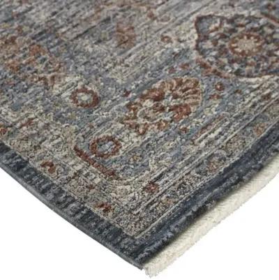 Dorothea Medallion Rug - Blue - Blue