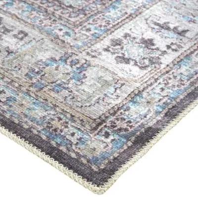 Parker Medallion Rug - Grey - Gray - Gray