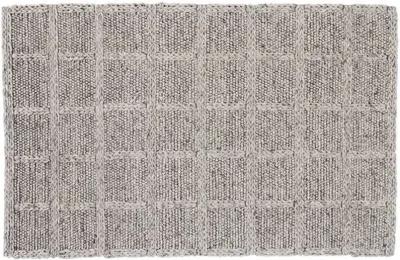 Genet Geometric Handwoven Rug - Natural/Gray - Gray