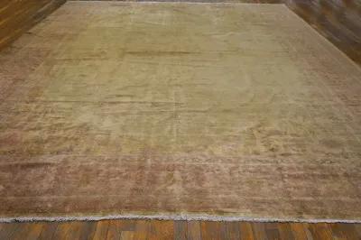 Turkish Oushak Rug 16'5" x 11'7" - Beige - Beige