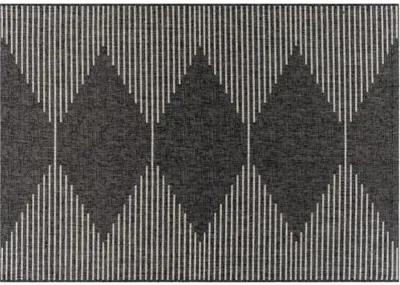 Persephone Outdoor Rug - Charcoal - Gray - Gray