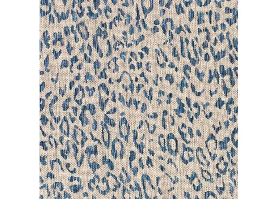 Persephone Outdoor Rug - Blue Gray - Blue