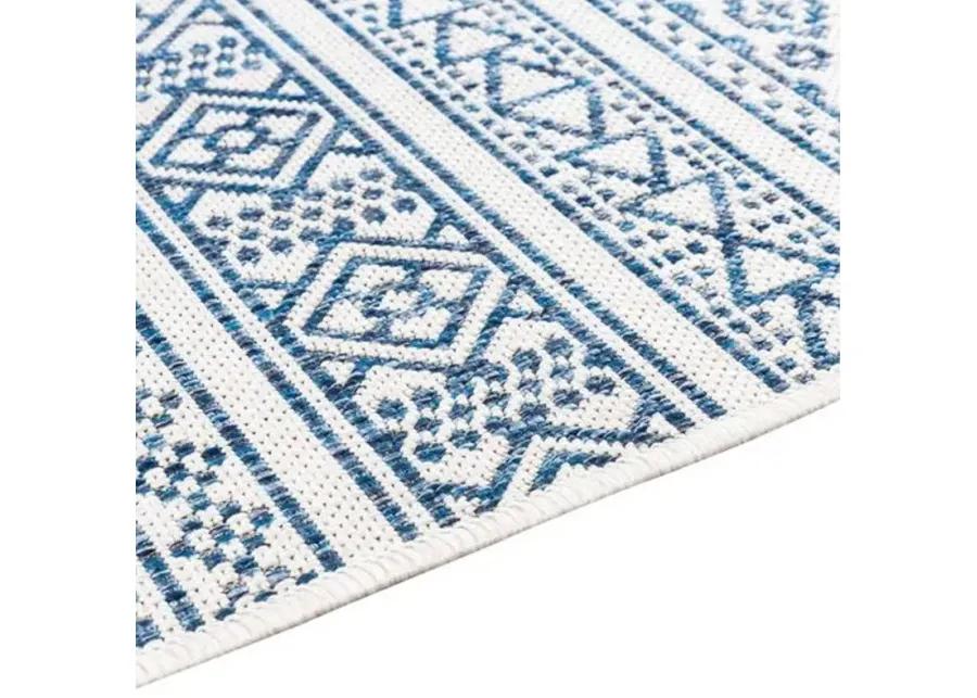 Persephone Outdoor Rug - Pale Blue - Blue