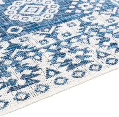 Persephone Outdoor Rug - Bright Blue - Blue