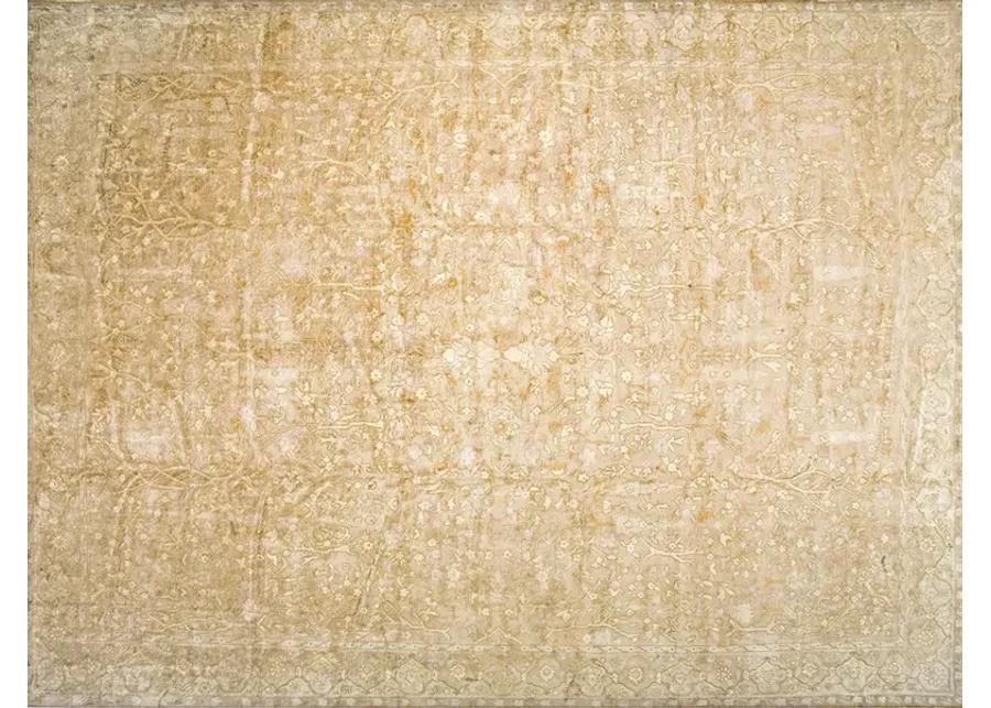 Indian Rug 18'2" x 13'6" - Beige - Beige