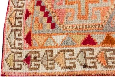 Vintage Turkish Anatolian Wool Runner - Apadana - Beige