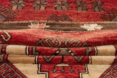 Vintage Turkish Anatolian Wool Runner - Apadana - Red