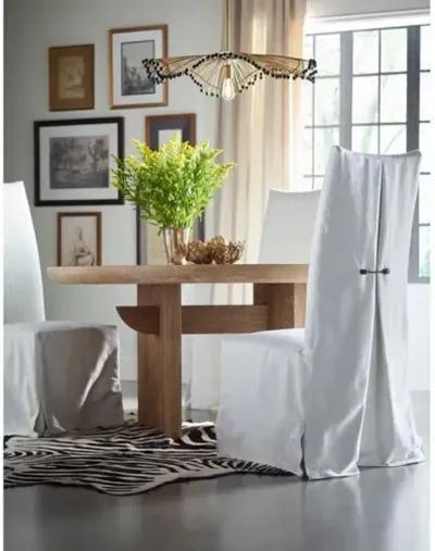 Lauren Liess - Linger Slipcovered Dining Chair - White