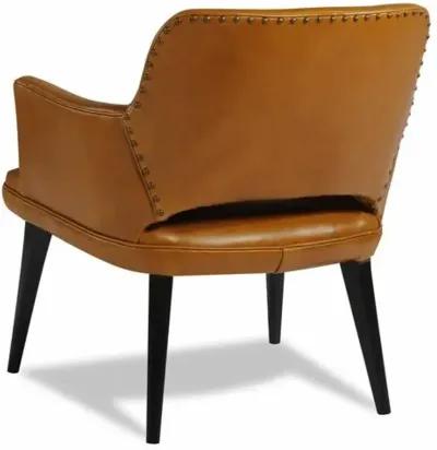 Lauren Liess - Theory Leather Chair - Brown