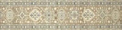 1960s Persian Melayer Runner 2'9"x32'11" - Nalbandian - Brown