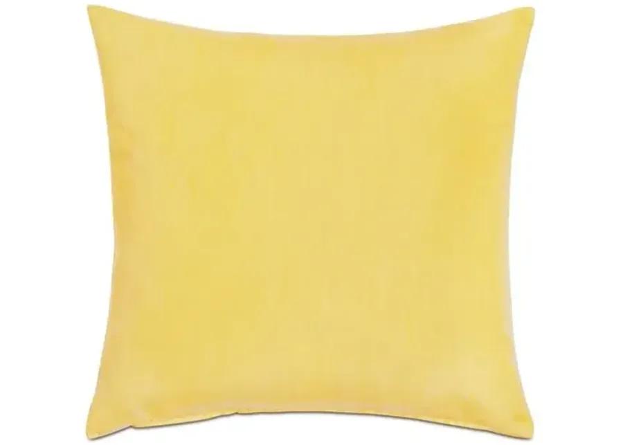 Zuri 20x20 Outdoor Pillow - Yellow/White