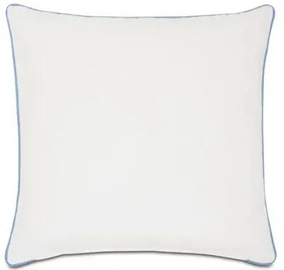 Willa 20x20 Outdoor Pillow - White/Blue