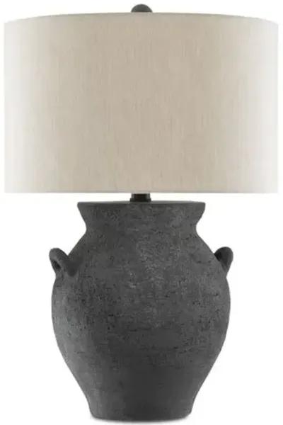 Anza Table Lamp - Black - Currey & Company