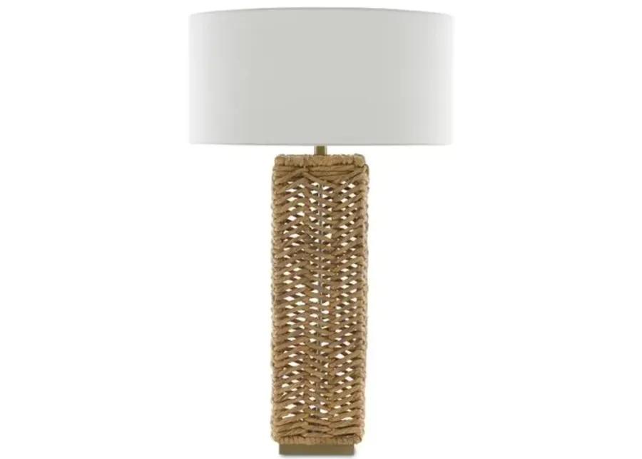 Torquay Table Lamp - Natural - Currey & Company