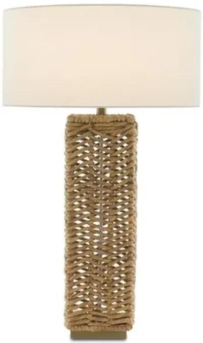 Torquay Table Lamp - Natural - Currey & Company