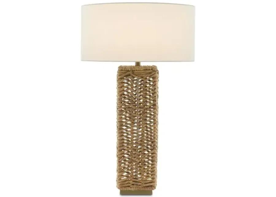 Torquay Table Lamp - Natural - Currey & Company