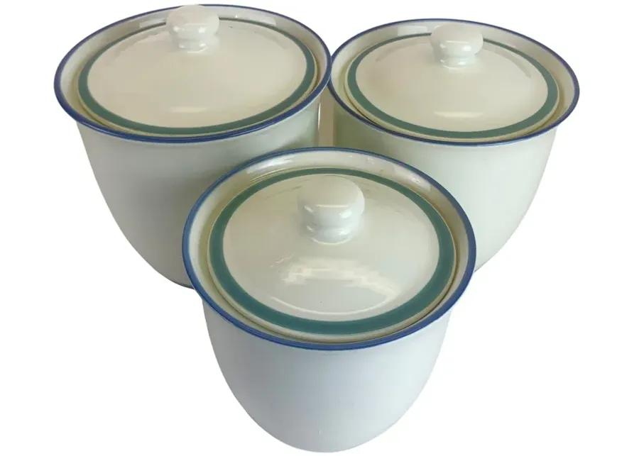 Pfalzgraff "Northwinds" Canister Set Set of 4 - Eat Drink Home - White