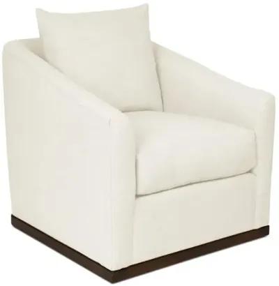 Kim Salmela - Ryder Swivel Chair - White Crypton