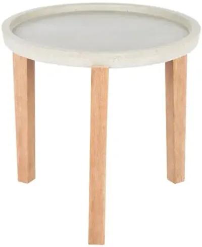 Lissa Outdoor Side Table - Gray