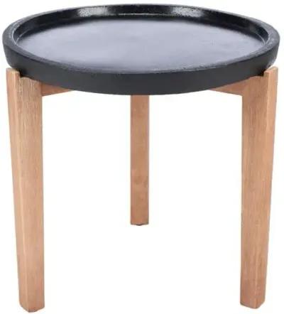 Lissa Outdoor Side Table - Black