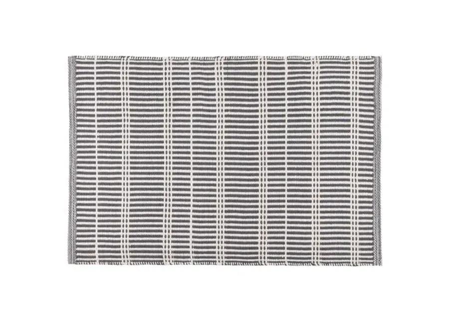 Marlo Indoor/Outdoor Rug - DASH & ALBERT - Gray - Gray