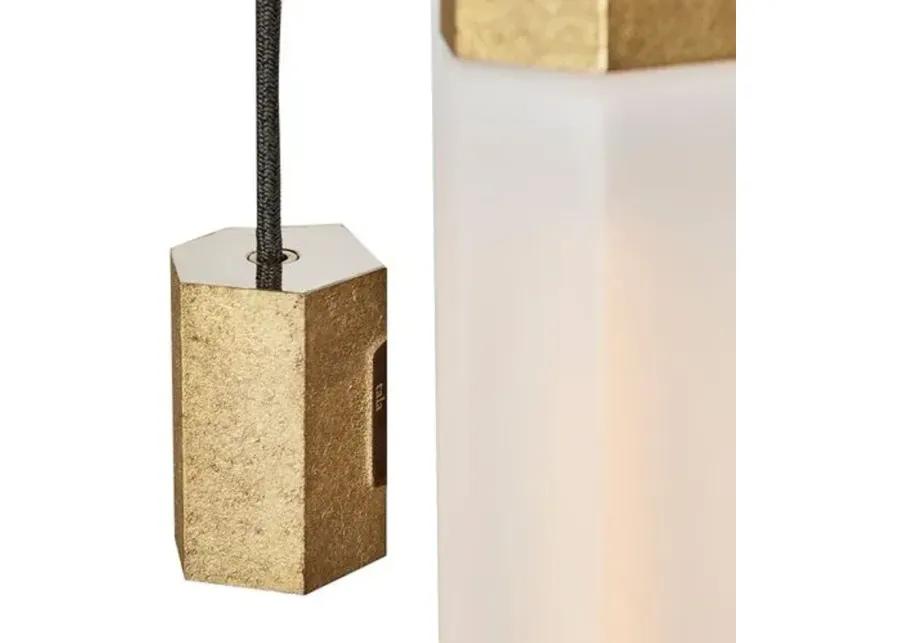 Basalt Triple Pendant - Brass - Tala Lighting - Gold