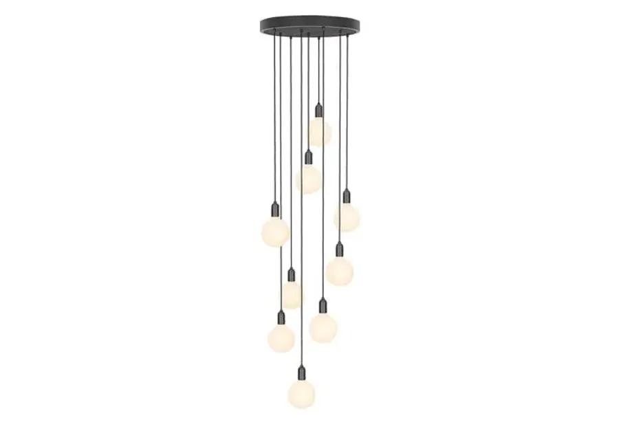 Nine Sphere IV Pendant - Graphite/Black - Tala Lighting