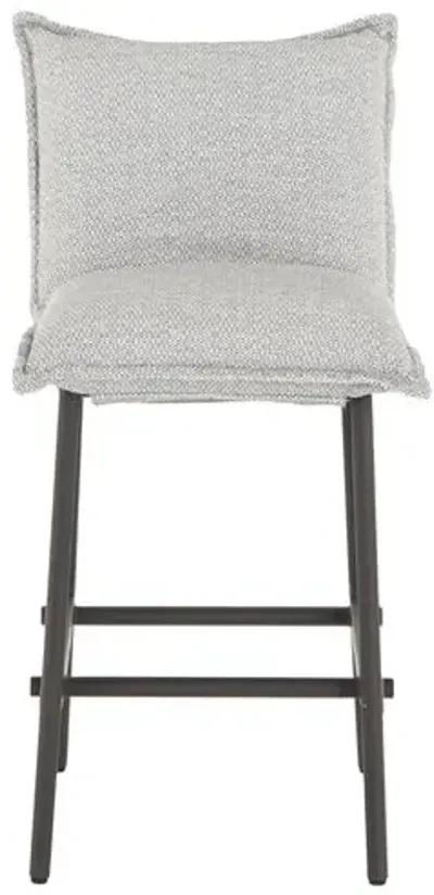 Leighton Outdoor Counter Stool - Ash