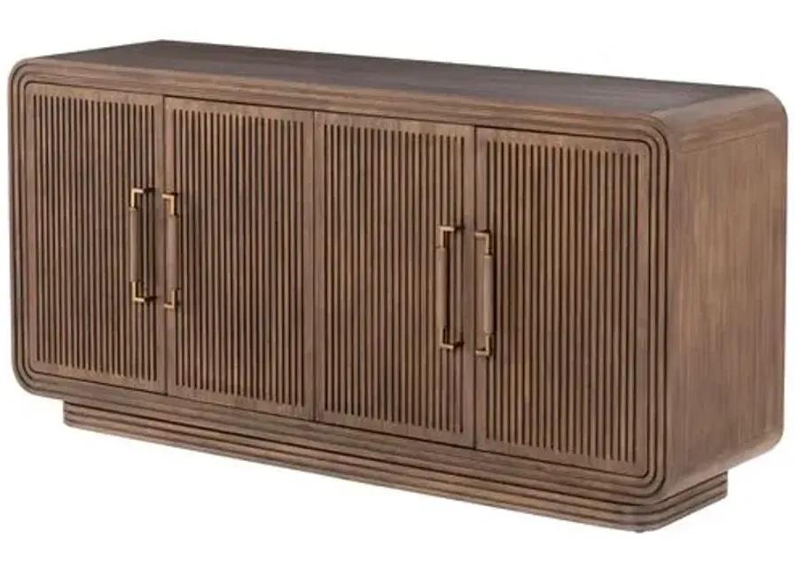 Bodie Sideboard - Warm Espresso - Brown