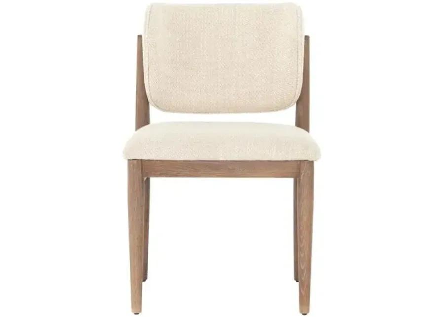 Emery Dining Chair - Taupe Performance - Beige