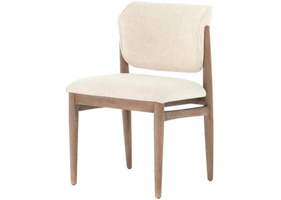 Emery Dining Chair - Taupe Performance - Beige