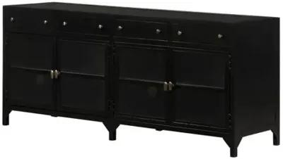 Aubrie Media Console - Black