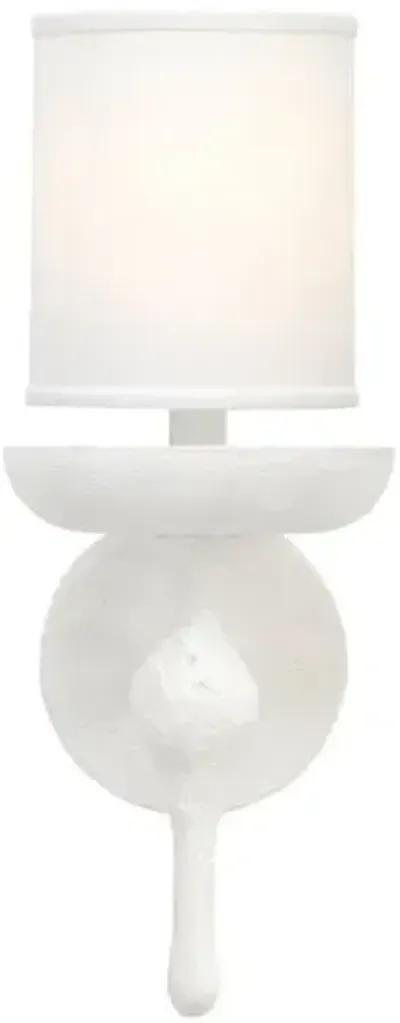 Concord Wall Sconce - White Plaster - Jamie Young Co.