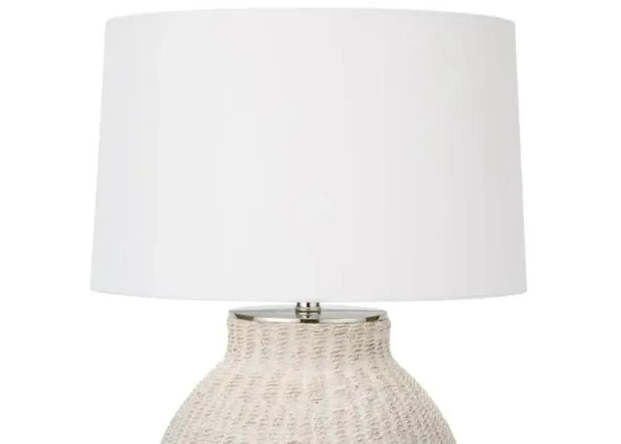 Hobi Table Lamp - White - Regina Andrew